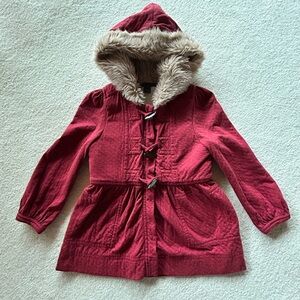 Marc By Marc Jacobs Red Hooded Jacket